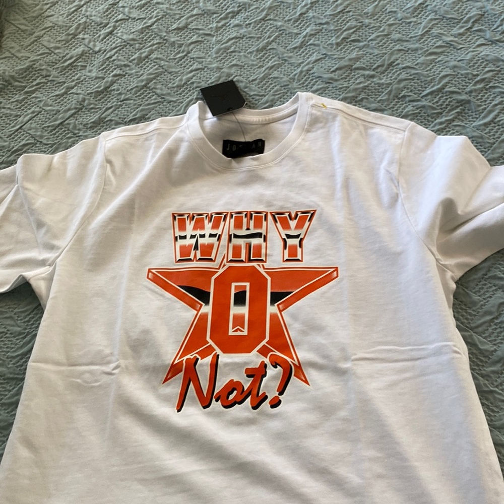 NWT Jordon Russell Westbrook t-shirt